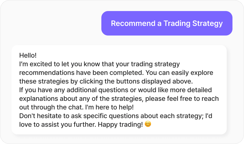 Interactive Trading Chatbot