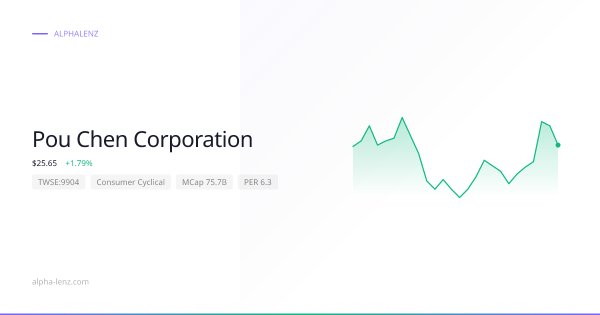 Pou Chen Corporation (9904) Stock Forecast 2026 $24.30 — Price ...
