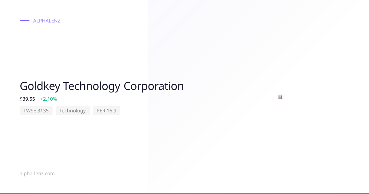 Goldkey Technology Corporation (Technology) 주가 전망 & 기업 분석 $39.55 ...