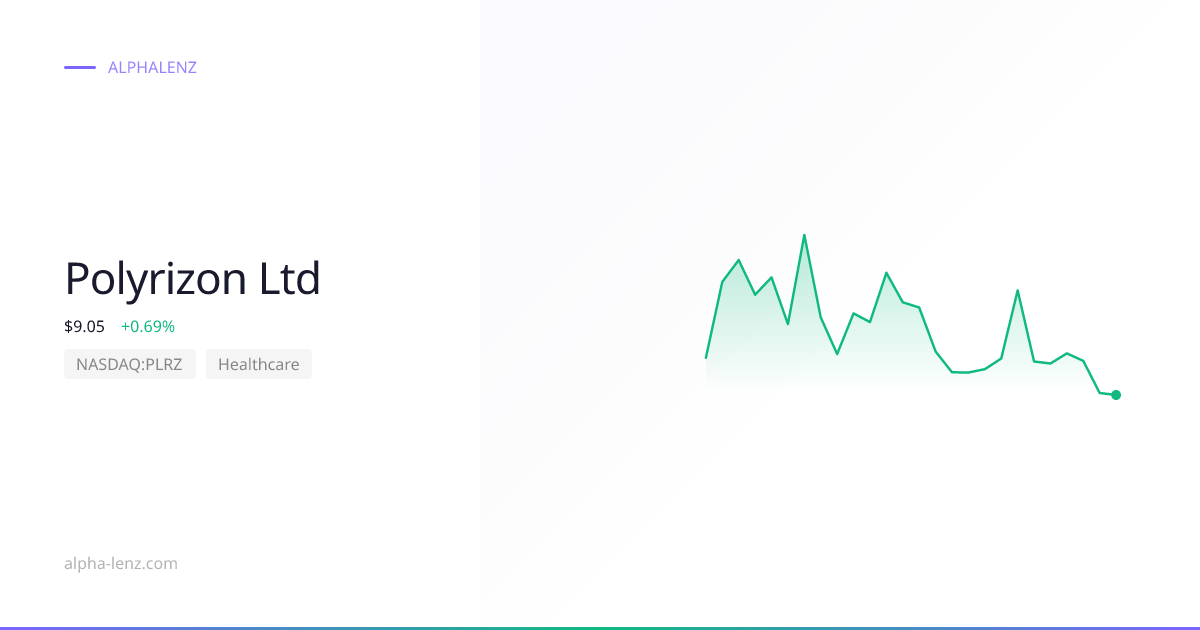 Polyrizon Ltd (Healthcare) 주가 전망 & 기업 분석 $11.30 | Alpha Lenz