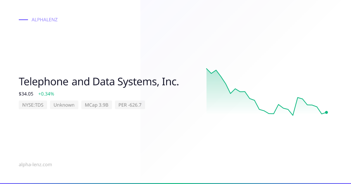 Telephone and Data Systems, Inc. (Unknown) 주가 전망 & 기업 분석 $39.59 | Alpha ...